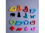 26 Pezzi Plastilina Strumenti Argilla Accessori Set Vari Plastica Stampi Rulli Taglierine Regalo Educativo Per I Bambini, Colore Casuale