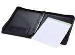 Portafoglio Professionale Multifunzionale Per Gli Affari Cartella Portadocumenti Organizzatore A4 In Finto Cuoio Chiusura A Cerniera A Fogli Sciolti Con Porta Biglietti Da Visita Memo Note Pad