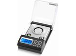 Bilancia Digitale A Milligrammi 20 G/0,001 G - Mini Bilancia Per Polveri Con Peso Di Calibrazione E Accessori