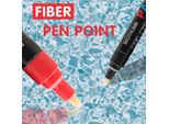 Bigthumb 12 Colori Pennarelli A Base D'olio Set Di Pennarelli Impermeabili Ad Asciugatura Rapida Per La Pittura Su Sassi, Vetro, Plastica, Ceramica, Legno, Metallo, Artigianato Fai Da Te, Per Scrivere Su Quasi Tutto