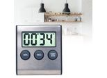 Mini Timer Da Cucina Digitale, Sveglia, Timer Da Cucina Digitale, Timer Conto Alla Rovescia Magnetico Portatile Per Barbecue, Spa, Cucina