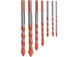 7Pcs Centro Trapano Ceramica Piastrelle Trapano Bit Fai Da Te Muro Foro Strumento Bit (3Mm 4Mm 5Mm 6Mm 8Mm 10Mm 12Mm)