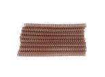 100 Pezzi Dorsi Per Raccoglitori A Filo Doppio, Capacità 100 Fogli, Passo 3:1, 34 Asole, Diametro 12,7 Mm, Set Per Carta A4, Oro Rosa