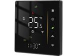 Termostato Intelligente Controllo App Professionale Wifi Termostato Domestico Programmabile 95?240VAC Nero Per Riscaldamento Elettrico A Pavimento