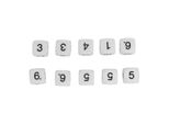 Dadi Numerici Da 16 Mm, Dadi Da Gioco Da Tavolo A 6 Facce, Dadi Per L'insegnamento Dei Numeri, Dadi Poliedrici Da Gioco Da Tavolo, Dadi Per L'apprendimento, Dadi Per L'insegnamento In Classe