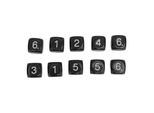 Dadi Numerici Da 16 Mm, Dadi Da Gioco Da Tavolo A 6 Facce, Dadi Per L'insegnamento Dei Numeri, Dadi Poliedrici Da Gioco Da Tavolo, Dadi Per L'apprendimento, Dadi Per L'insegnamento In Classe
