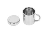 Tazze A Doppia Parete In Acciaio Inox, Tazze Da Tè In Acciaio Inox, Tazza Da Caffè A Doppia Parete, Tazze Da Caffè In Acciaio Inox, Tazza Da Caffè Isolata, Tazza Da Caffè Da Viaggio