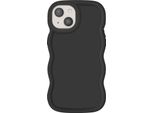 Avizar, Custodia Per Iphone 13 In Silicone Antiurto Serie Candy, Nero