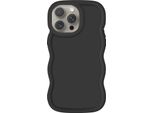 Avizar, Custodia Per Iphone 15 Pro Max Antiurto In Silicone Serie Candy, Nero