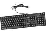 Tastiera A Stampa Grande Cablata, Tastiera Per Computer A Stampa Grande, Tastiera A 104 Tasti, Tastiera A Tasti Grandi, Tastiera Usb, Tastiera Cablata