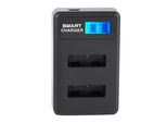 Caricabatterie, Caricabatterie Usb Per NP-BX1, Caricabatterie A 2 Slot Per NP-BX1, Caricabatterie Portatile, Lettore Di Schede Per Caricabatterie