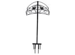 Portagomma Da Giardino, Portagomma Staccabile, Appendino, Robusto Supporto Autoportante Per Tubi Flessibili Da Esterno