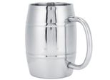 Boccale Di Birra, Tazza Di Birra In Acciaio Inox, Tazza Di Caffè, Tazza Da Campeggio, Tazza D'acqua Da 470 Ml, Articoli Da Bere