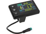 Display Lcd Per Biciclette Elettriche, Abs, Impermeabile, Lcd, S866, Display A Colori, Pannello Di Controllo Per Scooter Elettrici, Per Accessori Con Modifica Al Litio