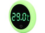 Termometro Per Acquari Con Schermo Tattile A Led, Display Accurato, Facile Da Leggere, Basso Consumo Energetico, Termometro Digitale Per Acquari