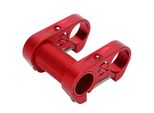 Bicicletta Doppio Stelo, Stelo Riser, Stelo Bici Pieghevole, Stelo Manubrio Regolabile, Stelo Bici 25.4MM, Stelo Manubrio In Lega D'alluminio