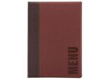 Cartella Menu Securit Vino Rosso A4