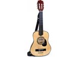 Chitarra In Legno A 6 Corde Con Tracolla 75 Cm
