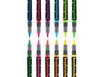 Karin Brushmarker Pro Marker Set Con 12 Verschiedenen "Neonfarben""."