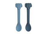 Set Di 2 Cucchiai In Silicone Trixie Mrs Elephant