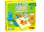 Haba Game Logic Games Freddy & Co - Gioco Educativo Per Bambini Dai 5 Anni In Su