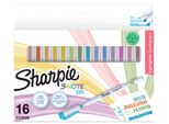 Sharpie 2182115 Marcatore Creativo Sharpie S-NOTE Duo, Blister Da 16 Pezzi