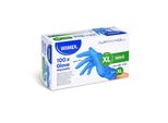 Guanti In Nitrile Blu Senza Polvere Xl/100Pz