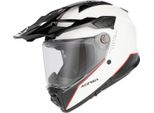 Casco Enduro Acerbis Attack Logo, Bianco/Nero, M (57/58)