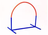 Hoopers Agility 2er Set, Hundetraining, Hundesport, blau/orange