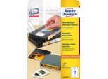 Avery Zweckform® L4742REV-25 Etichette Per Videocassette Vhs, Rimovibili, 78,7 X 46,6 Mm, 25 Fogli/300 Etichette, Bianco