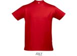 Sols 11500 | Imperial Maglietta Da Uomo Unisex - Colore: Rosso - Taglia: Xxl