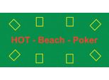 Hot Games Poker Asciugamano Da Spiaggia Verde 140X70 Cm