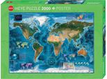Mappa Satellitare Heye Puzzle 2000