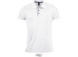 Sols 01180 | Polo Sportiva Uomo Performer - Colore: Bianco - Taglia: Xxl