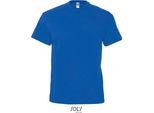 Sols 11150 | Maglietta A Maniche Corte Victory Con Scollo A V Da Uomo - Colore: Royal Blue - Taglia: M