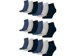 Puma Calzini A Tinta Unita Uomo Bambini Grigio Navy Blu Scuro Gr 35-38