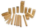 Hot Games Kubb Gioco In Legno Di Pino In Scatola Fotografica
