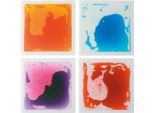 Eduplay 110375 Tappetini Per Il Fascino, 20 X 20 Cm, Multicolore, 4 Pezzi (1 Set)