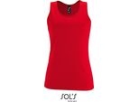 Sols 02117 | Canotta Sportiva Da Donna - Colore: Rosso - Taglia: Xxl