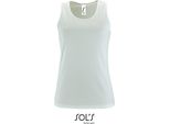 Sols 02117 | Canotta Sportiva Da Donna - Colore: Bianco - Taglia: Xxl