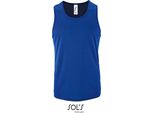 Sols 02073 | Canotta Sportiva Da Uomo Sporty - Colore: Royal Blue - Taglia: Xl