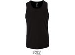 Sols 02073 | Canotta Sportiva Da Uomo - Colore: Nero - Taglia: L