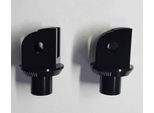 Puig 6453N Pedane Vintage Per Suzuki GSX-R1000 Nero