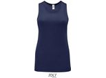 Sols 02117 | Canotta Sportiva Da Donna - Colore: French Navy - Taglia: Xxl