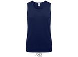 Sols 02073 | Canotta Sportiva Da Uomo Sporty - Colore: French Navy - Taglia: Xxl
