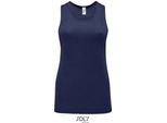 Sols 02117 | Canotta Sportiva Da Donna - Colore: French Navy - Taglia: Xl
