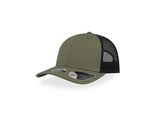 Atlantis Reth | Recy Three Cap, 6-Panel-Mesh-Cap - Colore: Olive/Black - Taglia: One Size
