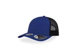 Atlantis Reth | Recy Three Cap, 6-Panel-Mesh-Cap - Colore: Royal/Nero - Taglia: Unica