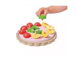 Set Di Giochi In Legno Janod - La Mia Prima Torta Alla Frutta - Cucina Giocattolo Educativa