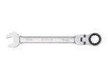 Chiave A Cricchetto Fortum (4720208) Chiave A Cricchetto Con Snodo, 72 Denti, 8Mm, L 134Mm, Crv/S2